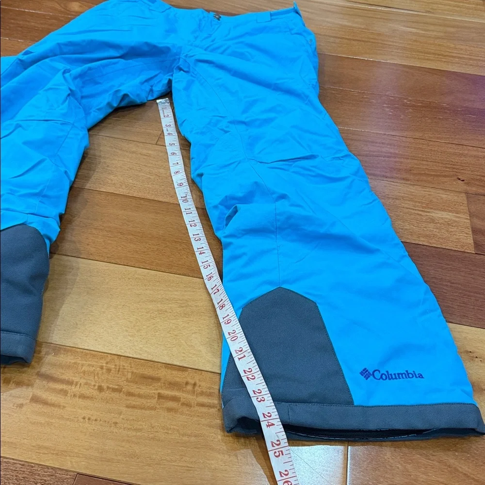 Columbia Kids Bugaboo Insulated‎ Bright Blue Snow Pants with Gray Accents size L
